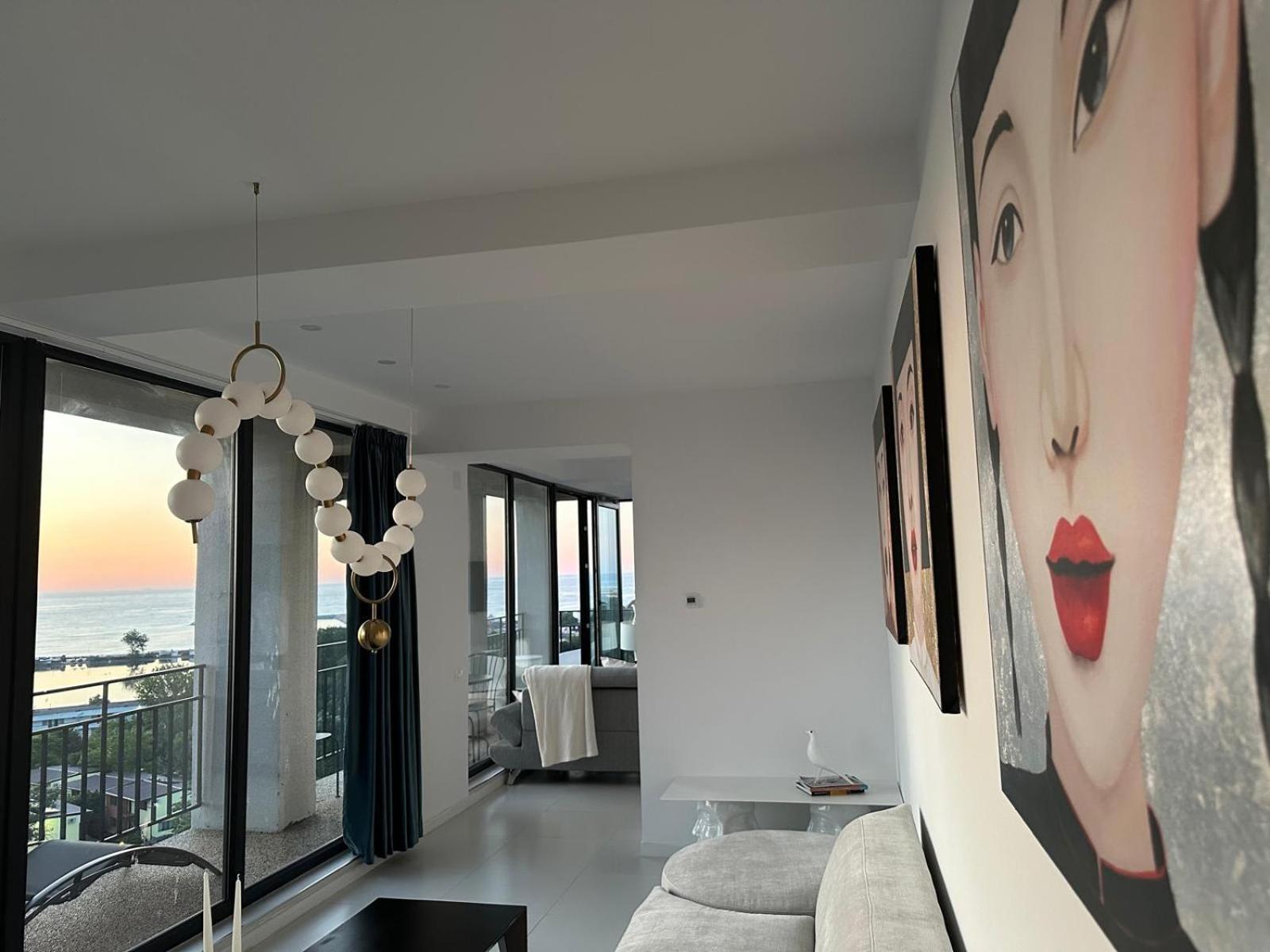 Апартаменты Donna Alba Seaview Penthouse, Casa Ta De Pe Plaja Нептун Экстерьер фото